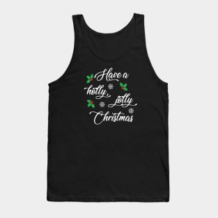 Holly, Jolly Christmas Tank Top